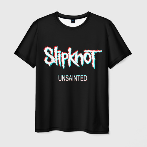 Мужская футболка 3D Slipknot Unsainted, цвет 3D печать