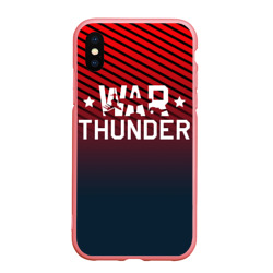 Чехол для iPhone XS Max матовый War thunder