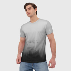 Мужская футболка 3D Death Stranding Лес - фото 2