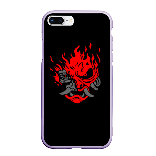 Чехол для iPhone 7Plus/8 Plus матовый Samurai Keanu Reeves Киану Ривз, цвет светло-сиреневый