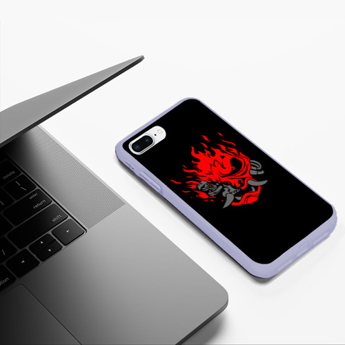 Чехол для iPhone 7Plus/8 Plus матовый Samurai Keanu Reeves Киану Ривз, цвет светло-сиреневый - фото 5