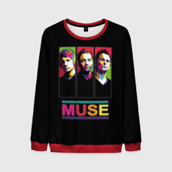 Мужской свитшот 3D Muse pop-art