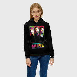 Женская толстовка 3D Muse pop-art - фото 2