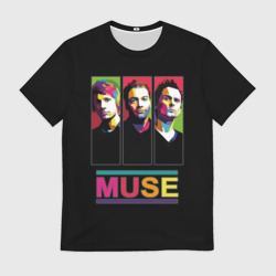 Мужская футболка 3D Muse pop-art