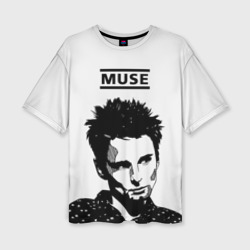 Женская футболка oversize 3D Muse