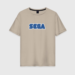 Женская футболка хлопок Oversize Sega