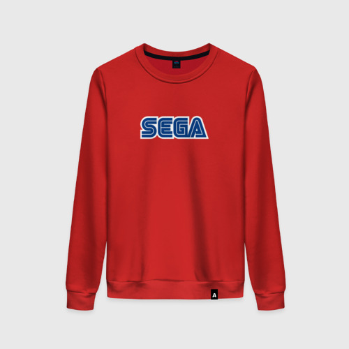 Женский свитшот хлопок Sega, цвет красный