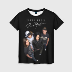 Tokio Hotel pop-rock band – Женская футболка 3D с принтом купить со скидкой в -26%