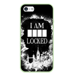 Чехол для iPhone 5/5S матовый I am locked