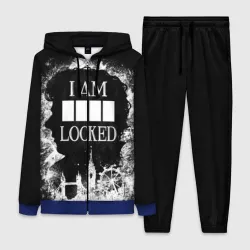 Женский костюм 3D I am locked