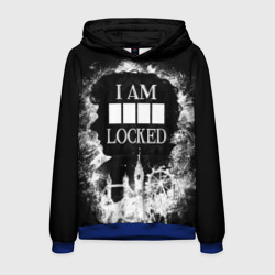 Мужская толстовка 3D I am locked