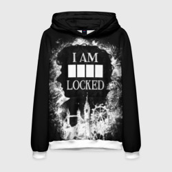 Мужская толстовка 3D I am locked