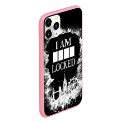 Чехол для iPhone 11 Pro Max матовый I am locked - фото 2