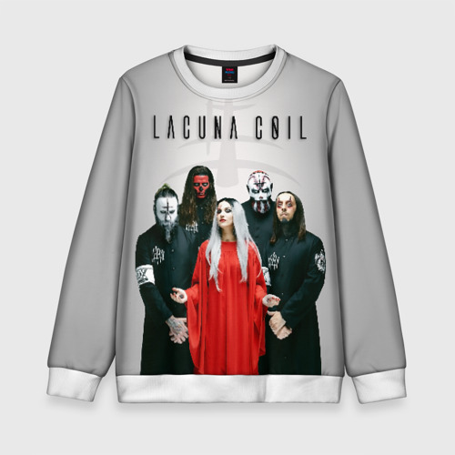 Детский свитшот 3D Lacuna Coil, цвет 3D печать