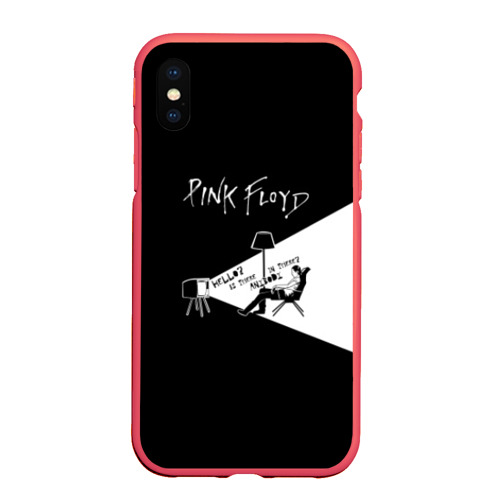 Чехол для iPhone XS Max матовый Pink Floyd - Comfortably Numb, цвет красный