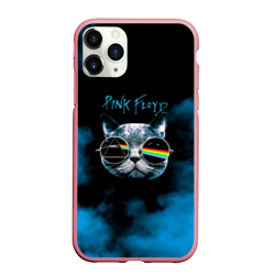 Чехол для iPhone 11 Pro Max матовый Pink Floyd