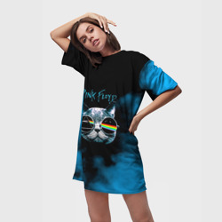 Платье-футболка 3D Pink Floyd - фото 2