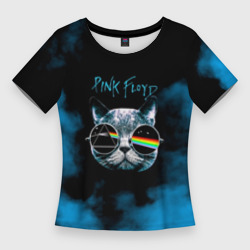 Женская футболка 3D Slim Pink Floyd