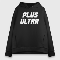 Женское худи Oversize хлопок MHA - plus ultra белый