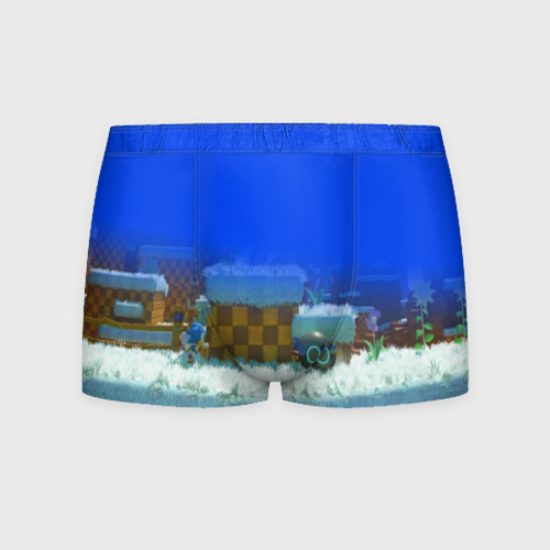 Мужские трусы 3D Sonic Фото 01 Мужские трусы 3D Sonic Фото 01