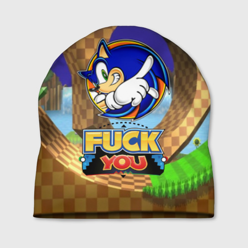 Шапка 3D SONIC