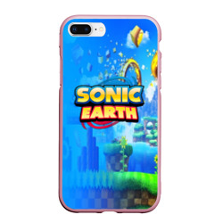 Чехол для iPhone 7Plus/8 Plus матовый Sonic earth