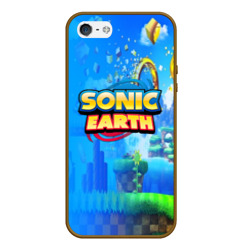 Чехол для iPhone 5/5S матовый Sonic earth