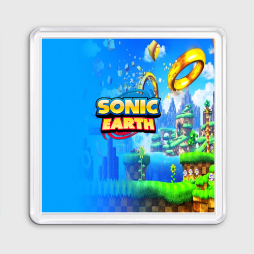 Магнит 55*55 Sonic earth