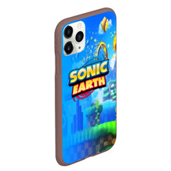 Чехол для iPhone 11 Pro Max матовый Sonic earth - фото 2