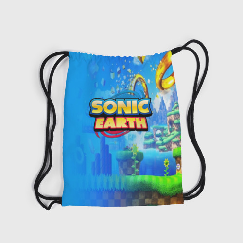 Рюкзак-мешок 3D Sonic earth - фото 6