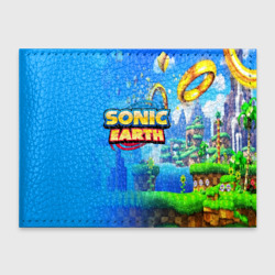 Обложка для студенческого билета Sonic earth