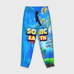 Детские брюки 3D Sonic earth