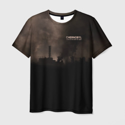 Мужская футболка 3D Чернобыль 6