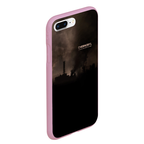 Чехол для iPhone 7Plus/8 Plus матовый Чернобыль 6, цвет розовый - фото 3