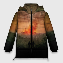 Женская зимняя куртка Oversize Чернобыль 9