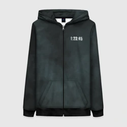 Женская толстовка 3D на молнии Чернобыль 13