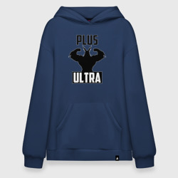 Худи SuperOversize хлопок Plus ultra черный