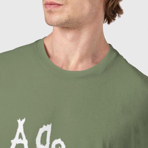 Мужская футболка хлопок с принтом Korn, фото #4