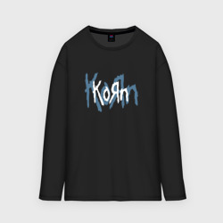 Мужской лонгслив oversize хлопок Korn