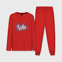 Мужская пижама с лонгсливом хлопок Korn