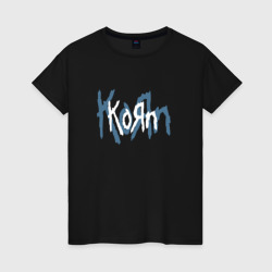 Женская футболка хлопок Korn