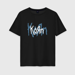 Korn – Футболка оверсайз из хлопка с принтом купить со скидкой в -16%