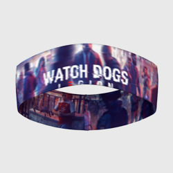Повязка на голову 3D Watch dogs legion легион