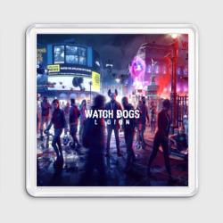 Магнит 55*55 Watch dogs legion легион