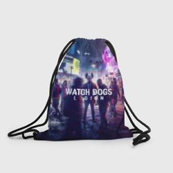 Рюкзак-мешок 3D Watch dogs legion легион