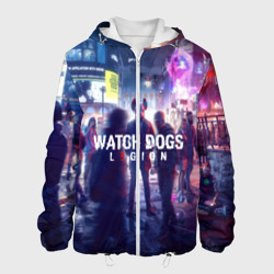 Мужская куртка 3D Watch dogs legion легион