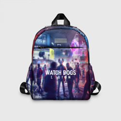 Детский рюкзак 3D Watch dogs legion легион