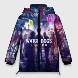 Женская зимняя куртка Oversize Watch dogs legion легион