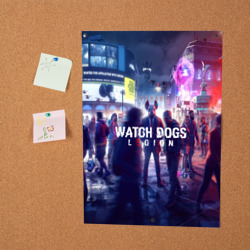 Постер Watch dogs legion легион - фото 2