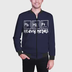 Мужской бомбер 3D Heavy Metals - фото 2